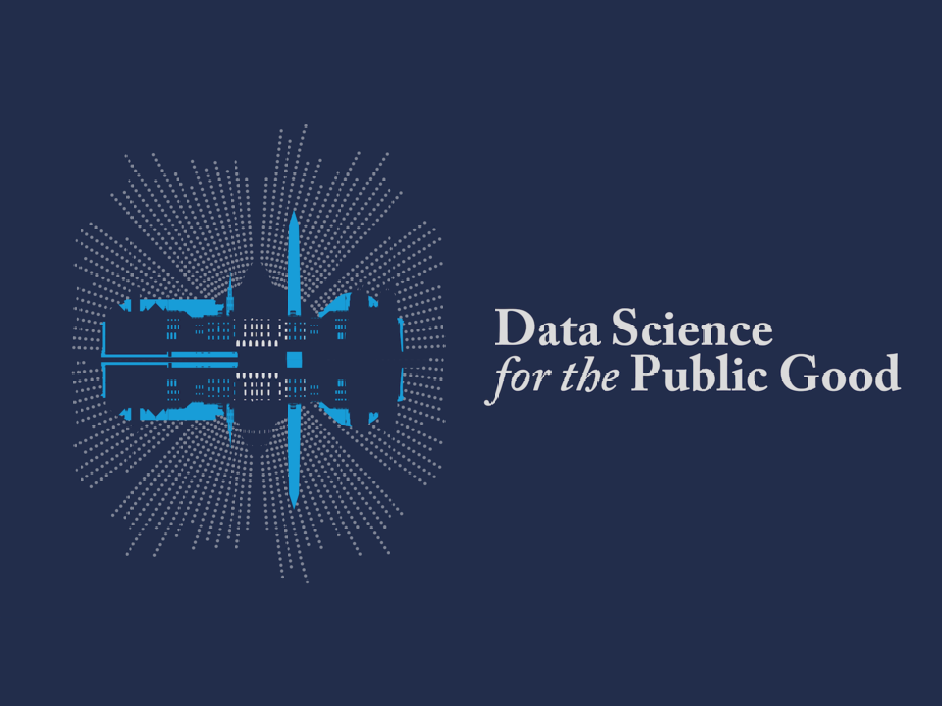 Data Science for the Public Good Header
