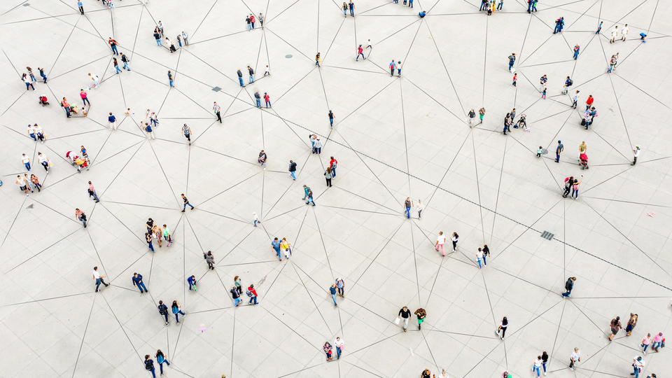 people in network from above