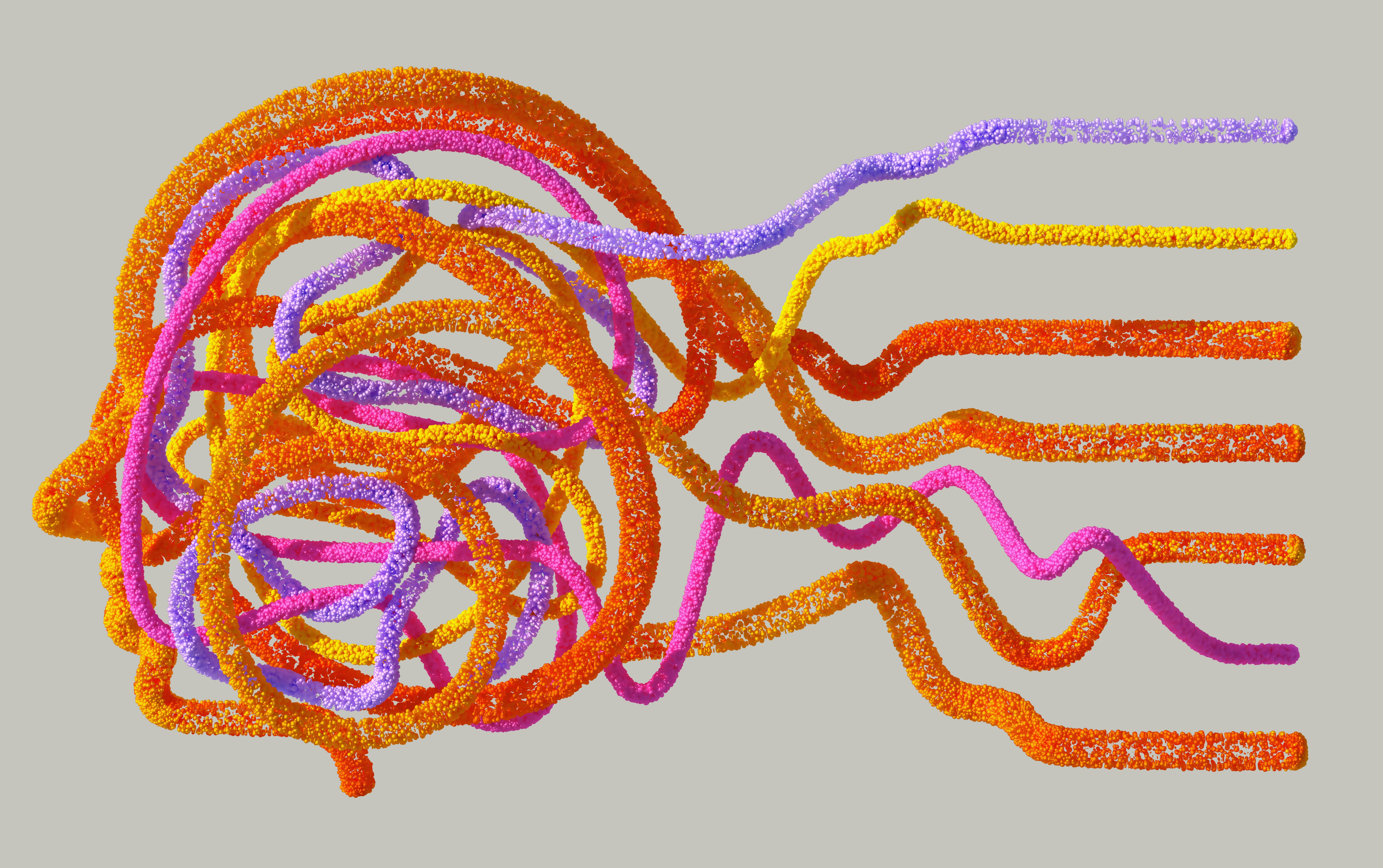 artist's conception of AI, neural networks
