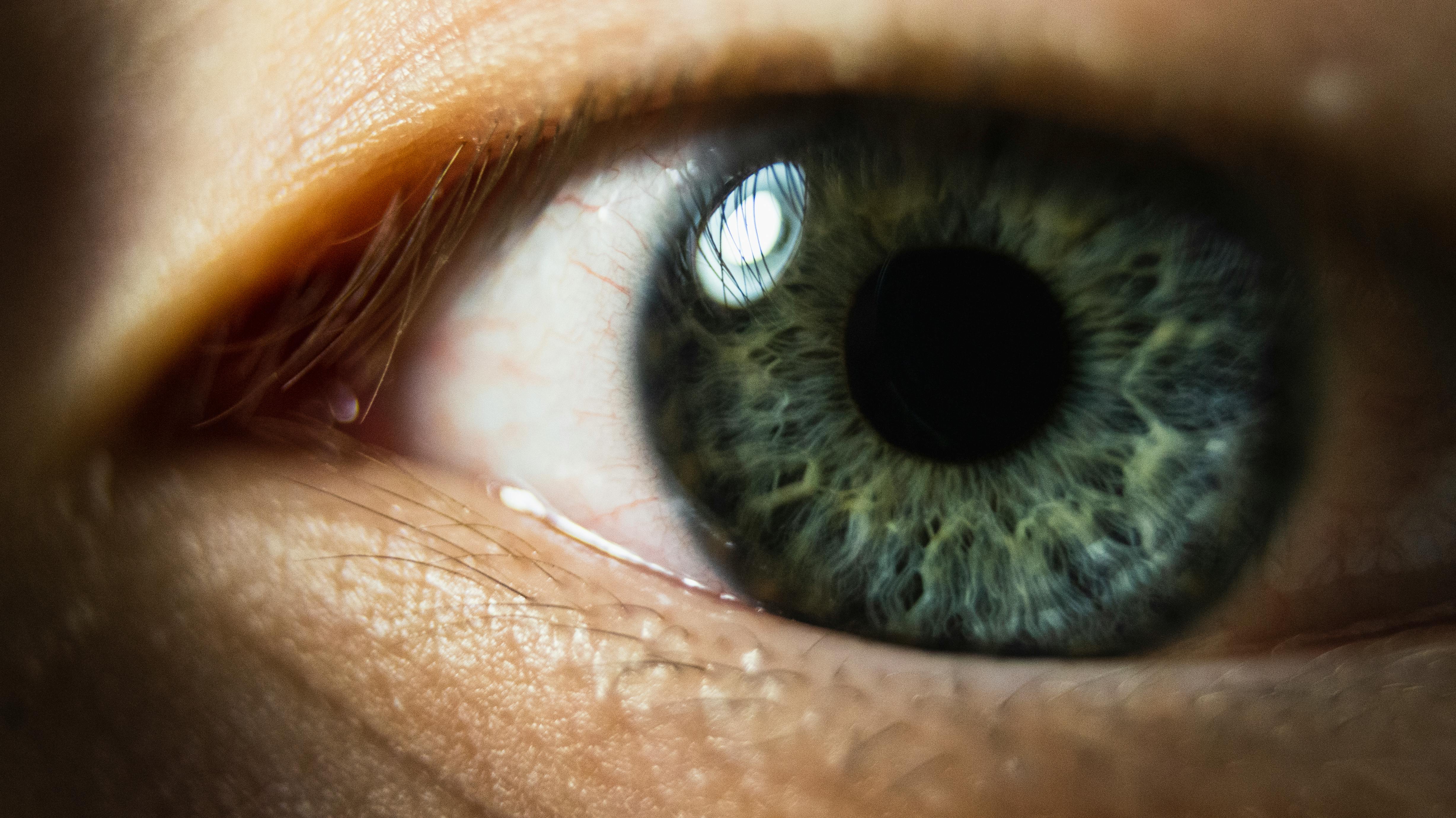 close-up of an eye