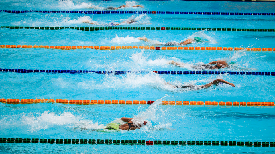 Freestyle swimming competition