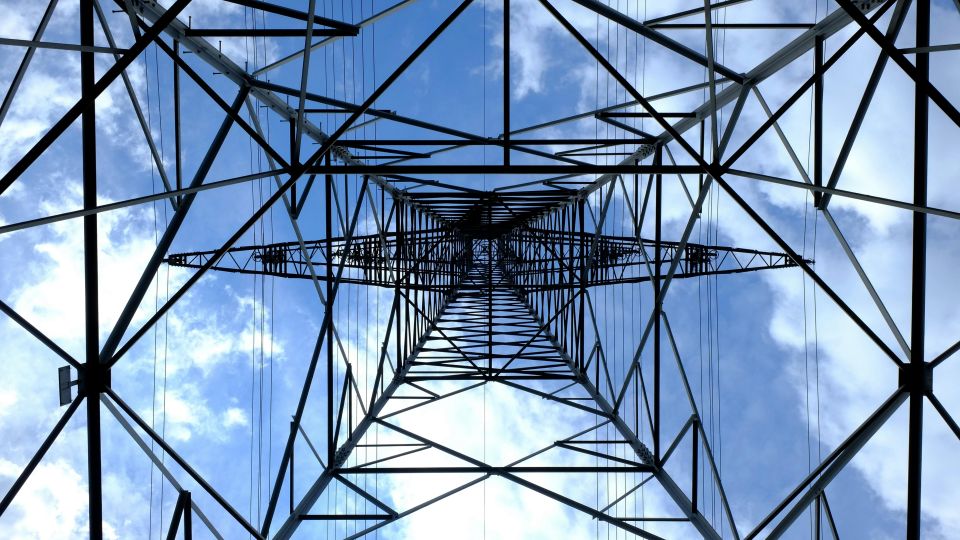 power grid from below