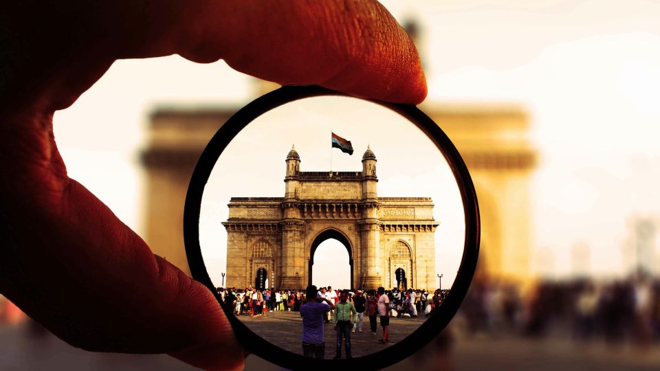 glass magnifying monument in india