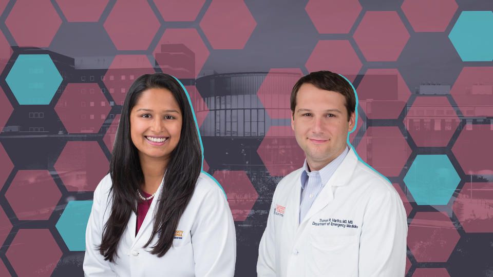 Sana Syed and Thomas Hartka