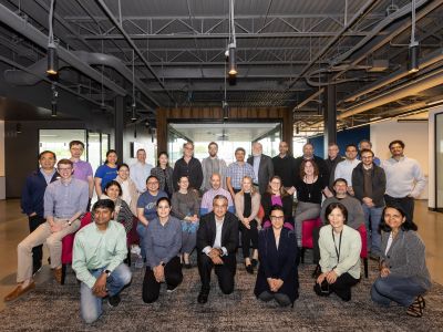 BI Team members posing as a group