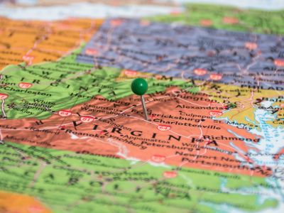 Virginia map