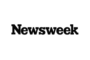 Newsweek white logo