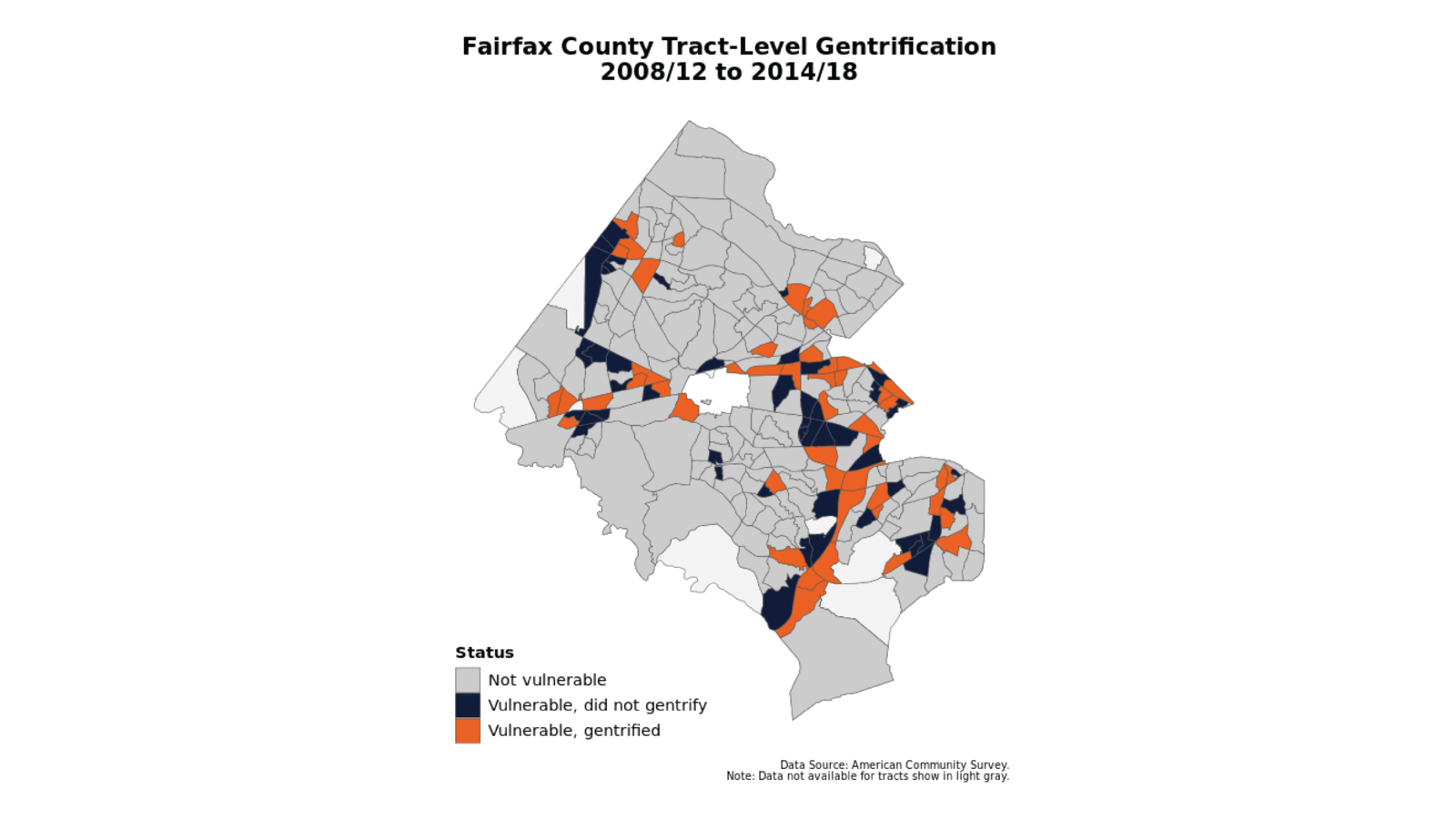 Fairfax County Tract-Level Gentrification