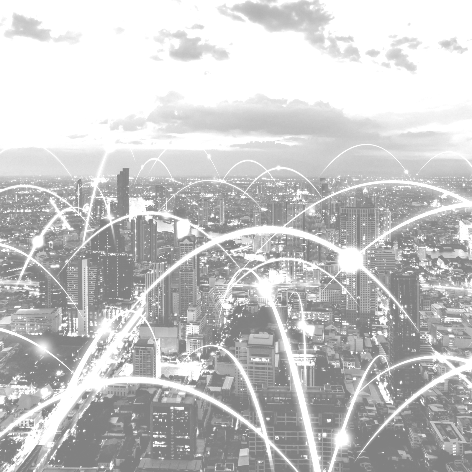 Network jumping across a city